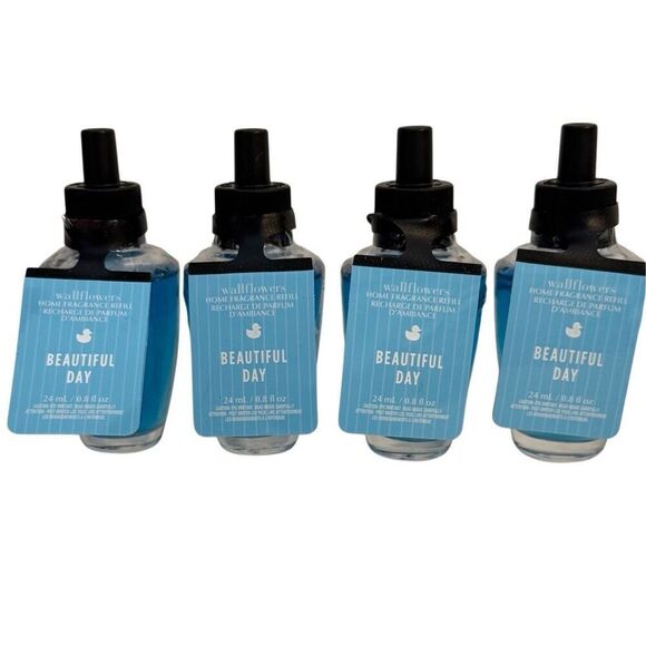 Bath and Body Works BEAUTIFUL DAY 4 Wallflower Refills - Picture 1 of 5